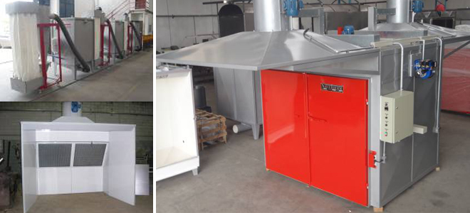 Estufas e Cabines para Pinturas Industriais