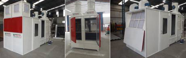 Estufas e Cabines para Pinturas Líquidas