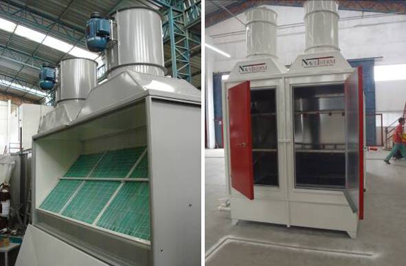 Fábrica de Cabines de Pintura Líquida em São Paulo