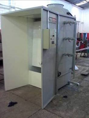 Indústria de Cabines de Pintura a Pó