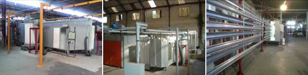 Sistemas de Pintura Contínuas Eletrostática