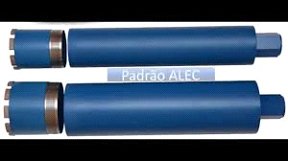 Coroas Diamantadas para Perfuração