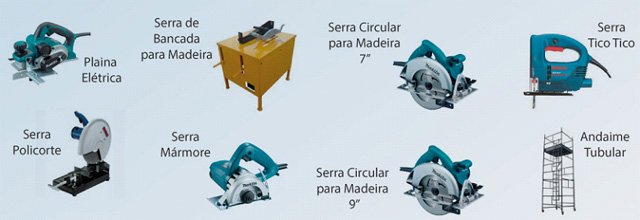 Locadora de Equipamentos para Construção Civil