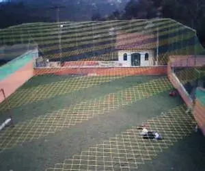 Cobertura de campo de futebol society