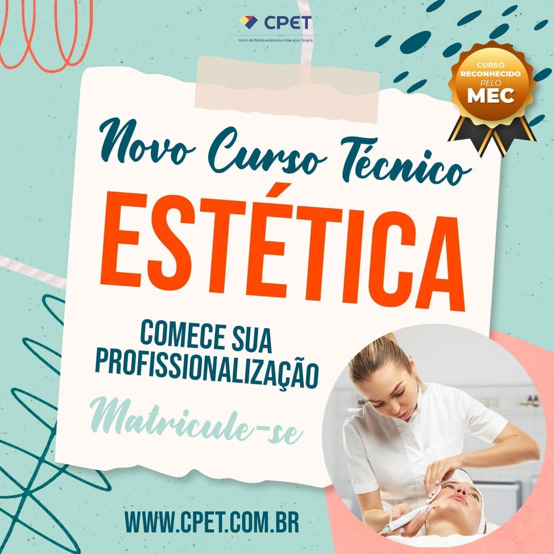 CURSO DE ESTÉTICA EM MINAS GERAIS