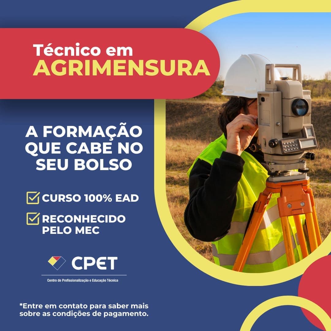 CURSO TÉCNICO EM AGRIMENSURA