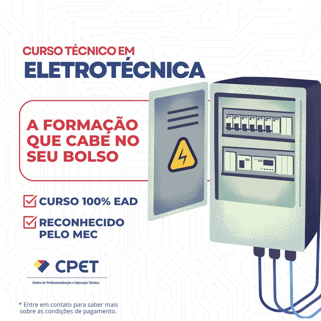 CURSO TÉCNICO EM ELETROTÉCNICA EM BELO HORIZONTE