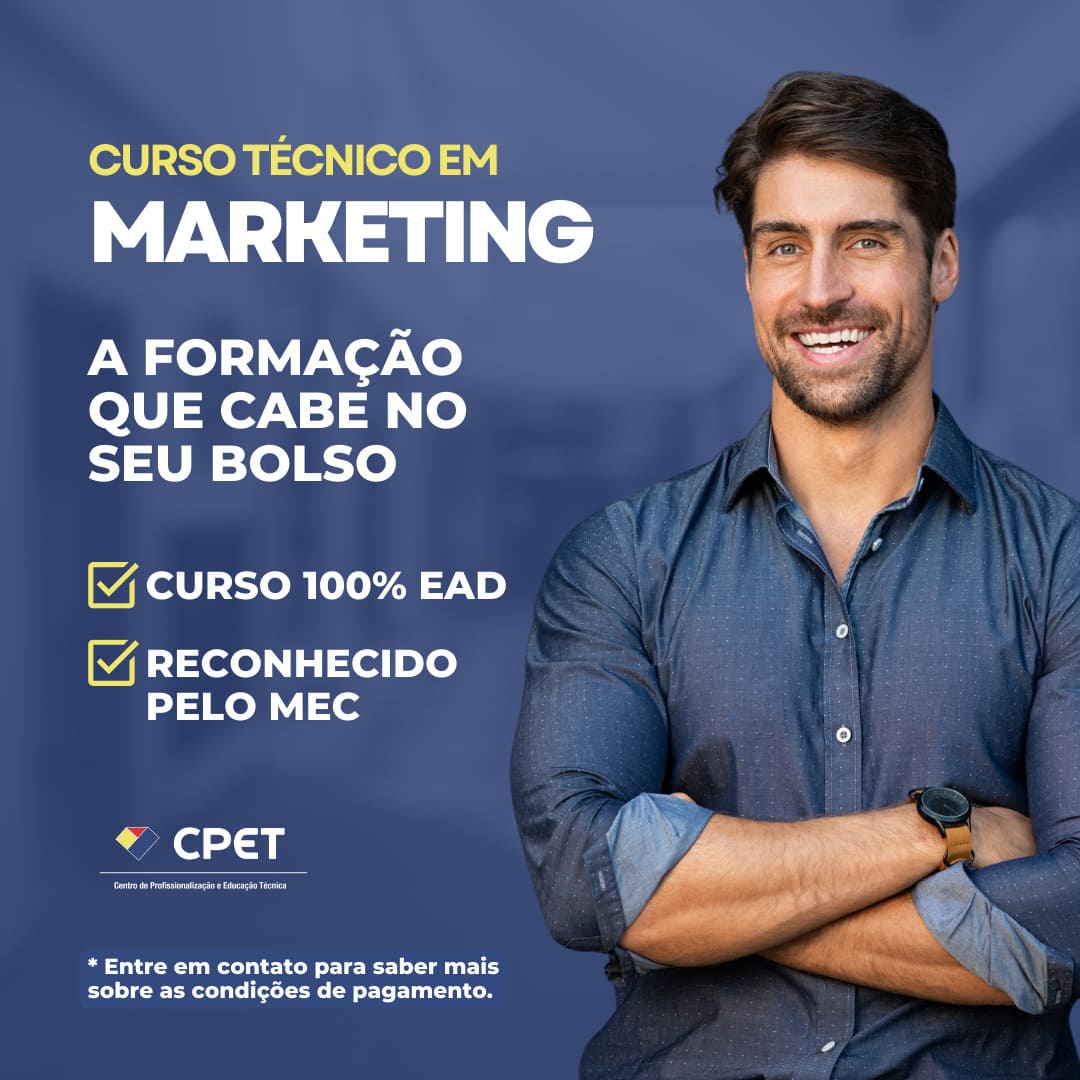 CURSO TÉCNICO EM MARKETING EAD