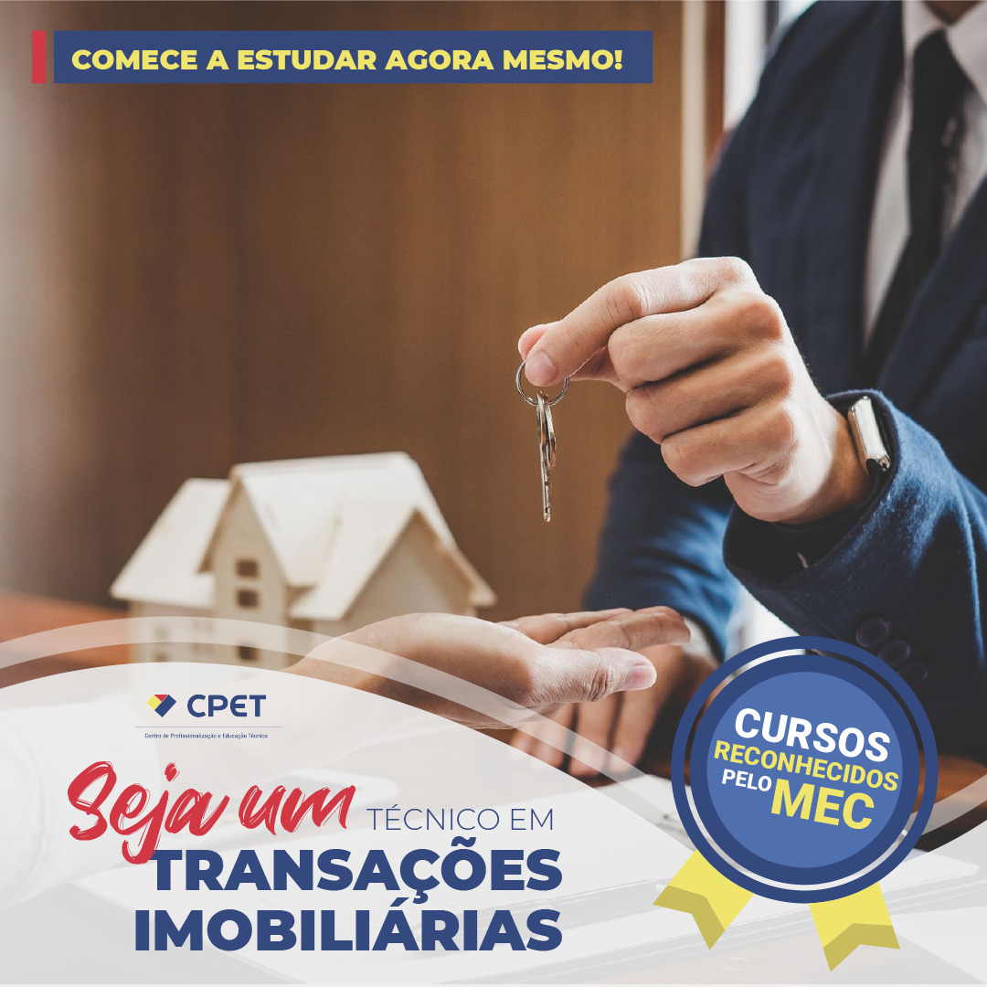 CURSO TÉCNICO EM TRANSAÇÕES IMOBILIÁRIAS EM SÃO PAULO