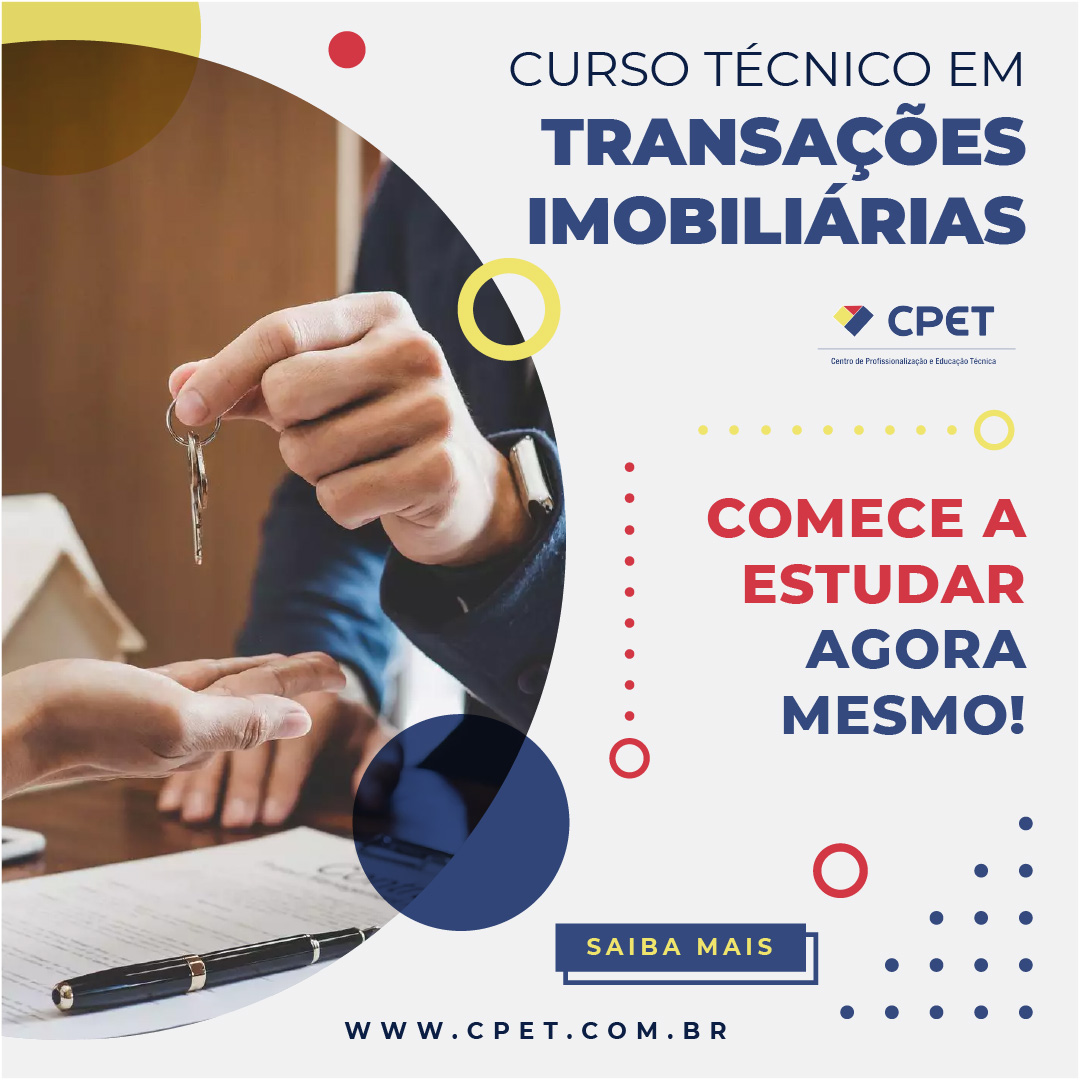 CURSO TÉCNICO EM TRANSAÇÕES IMOBILIÁRIAS EM SP