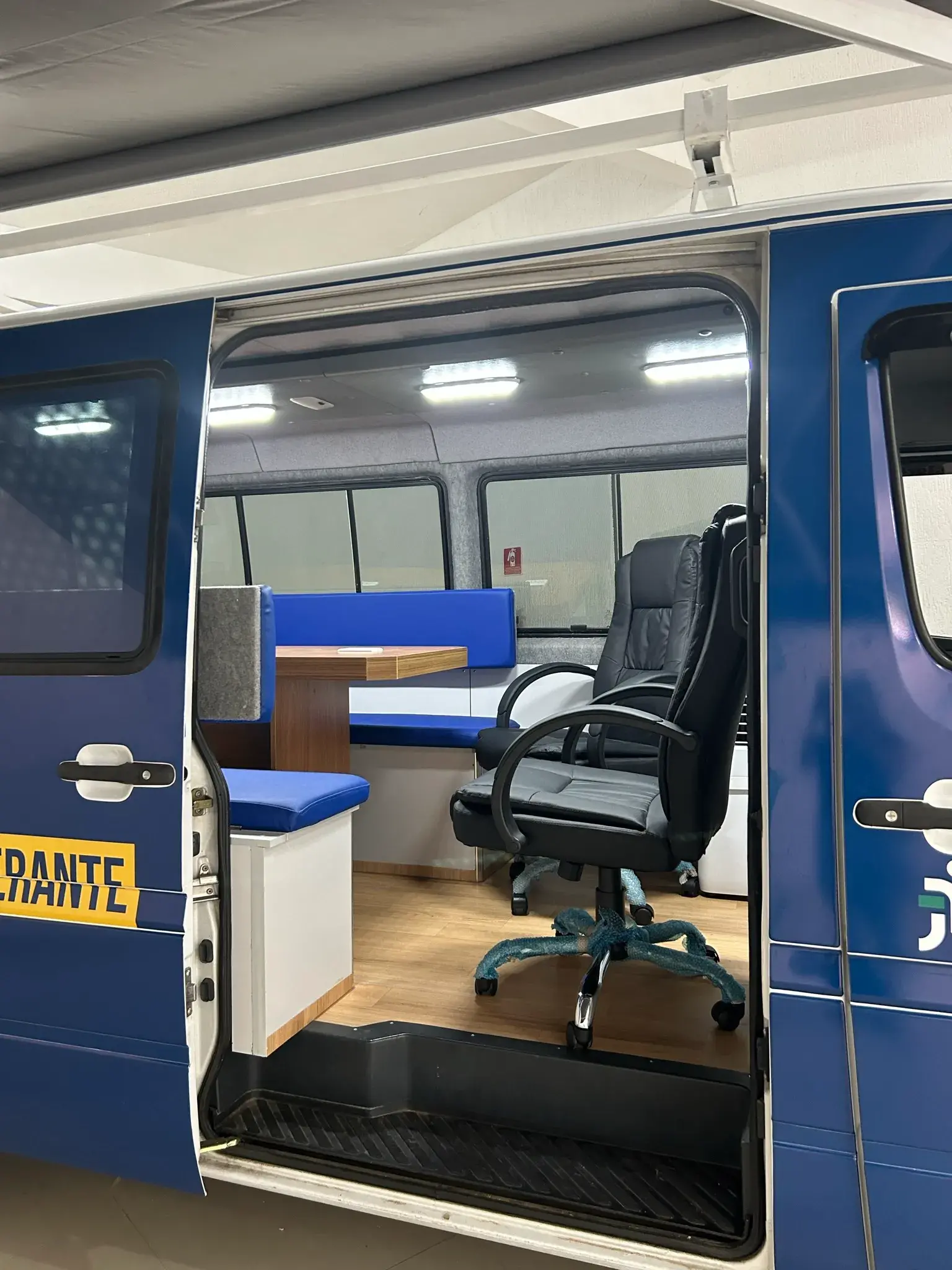 Adaptação de Unidade Móvel em São Paulo